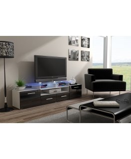 Cama teler EVORA 200 valge / must läige