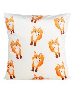 Eurofirany D91 / PO / KIDS / 9B 45X45 VELVET / B + POMA Pagalvės užvalkalas