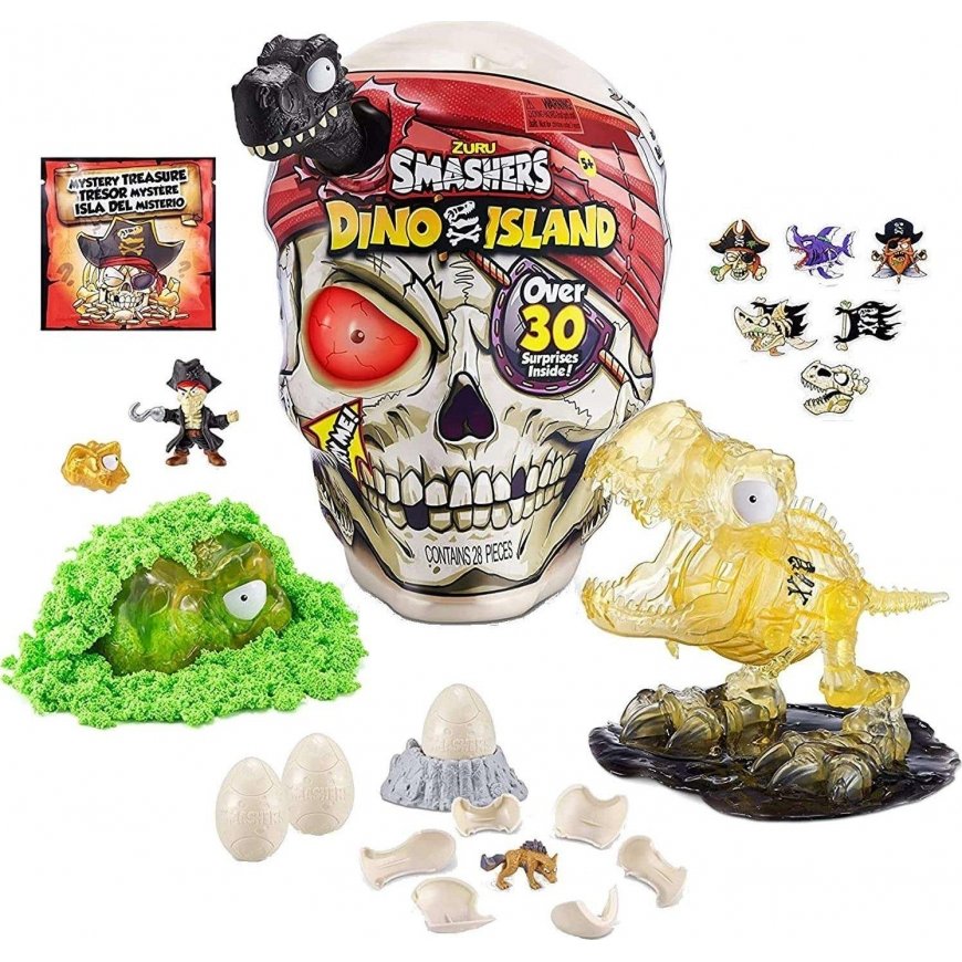Cobi Smashers Dino Island - Czaszka giant mix – 3