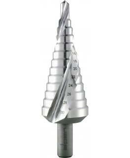 HSS step drill for metal 4.0-12.0 mm, Alpen [0072200412100]