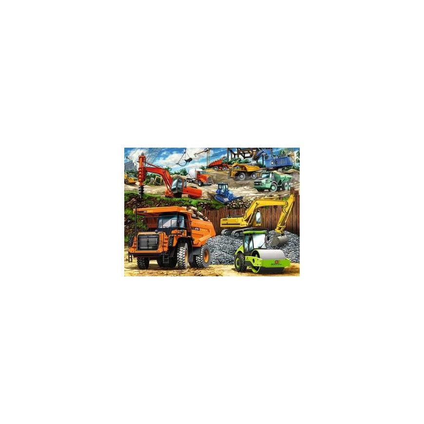 Ravensburger Construction Vehicles XXL Jigsaw puzzle 100 pc(s) – 2