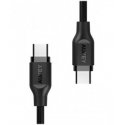 Aukey CB-CC1P OEM PVC Cables Power Delivery PD USB C - USB C | 1m | 5 Gbps | 3A | 60W PD | 20V