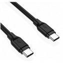 Aukey CB-CC1P OEM PVC kabeliai Power Delivery PD USB C - USB C | 1m | 5 Gbps | 3A | 60W PD | 20V