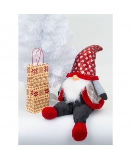 Saska Garden sitting Santa Claus 92cm