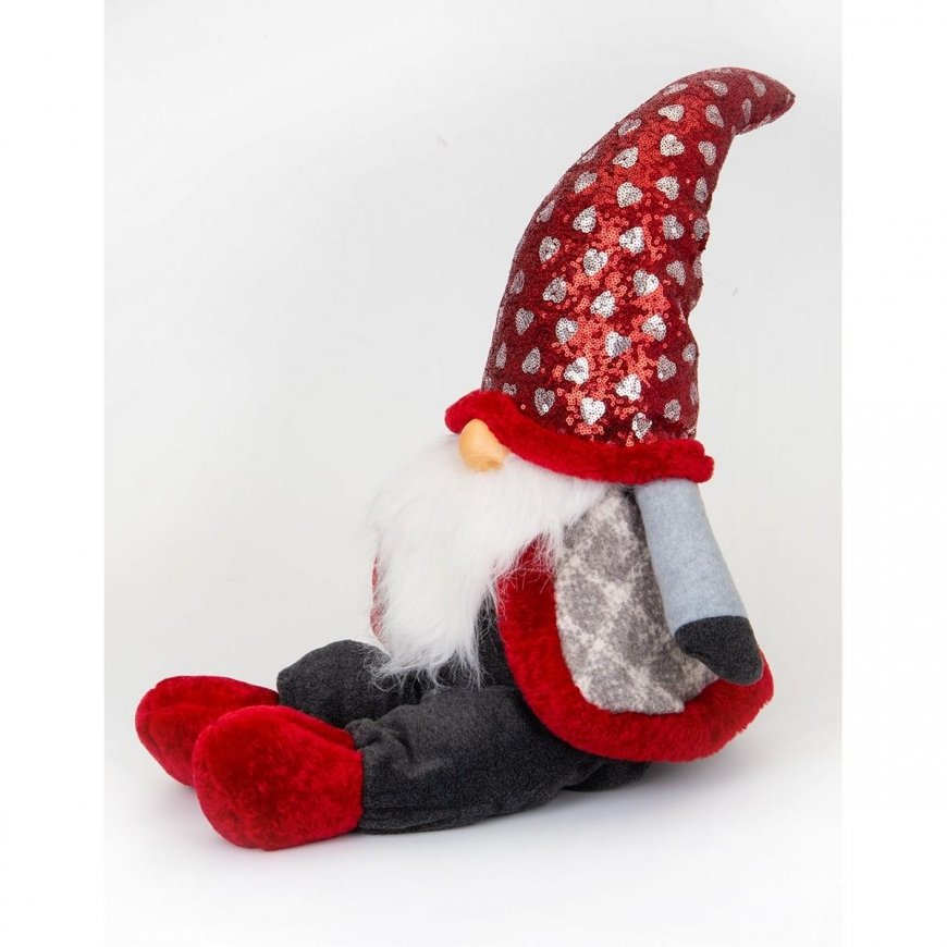 Saska Garden sitting Santa Claus 92cm – 2