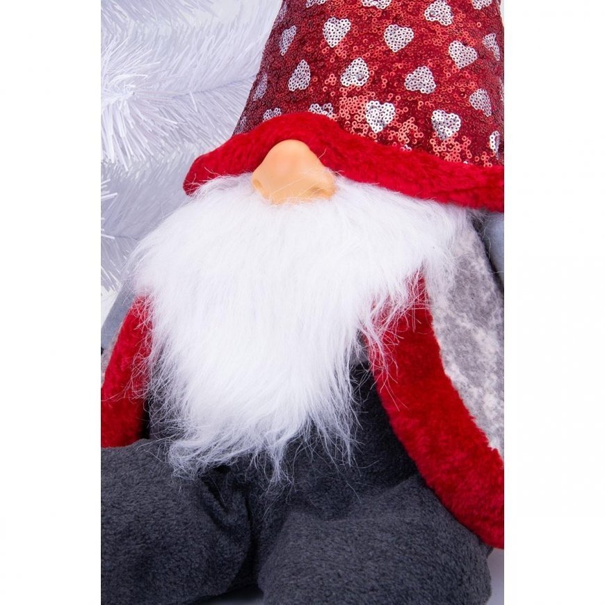Saska Garden sitting Santa Claus 92cm – 5