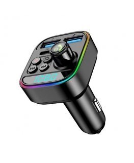 Extra Digital FM modulator for car T18 (RGB LED, PD3.0 30W, hands-free equipment)