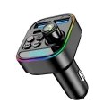 Extra Digital FM moduliatorius automobiliui T18 (RGB LED, PD3.0 30W, laisvų rankų įranga)