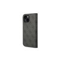 Guess case for iPhone 14 Pro 6.1" GUBKP14LHG4SHK black BT PC/TPU 4G PU Script Metal