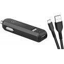 AVACOM CARMAX 2 CAR CHARGER 2X QUALCOMM QUICK CHARGE 2.0, Black (USB-C CABLE) AVACOM CARMAX 2 CAR CHARGER 2X QUALCOMM QUICK CHARGE 2.0, Black (USB-C CABLE)
