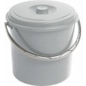 Curver Curver Bucket 16L with lid gray 241751 Curver Curver Bucket 16L with lid gray 241751