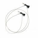 mantona safety line Set Stainless Steel 40cm + 100cm mantona safety line Set Stainless Steel 40cm + 100cm