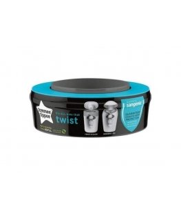 TOMMEE TIPPEE kasetė SANGENIC TWIST REFILL sauskelnių konteineriui, 1 vnt., 85100602