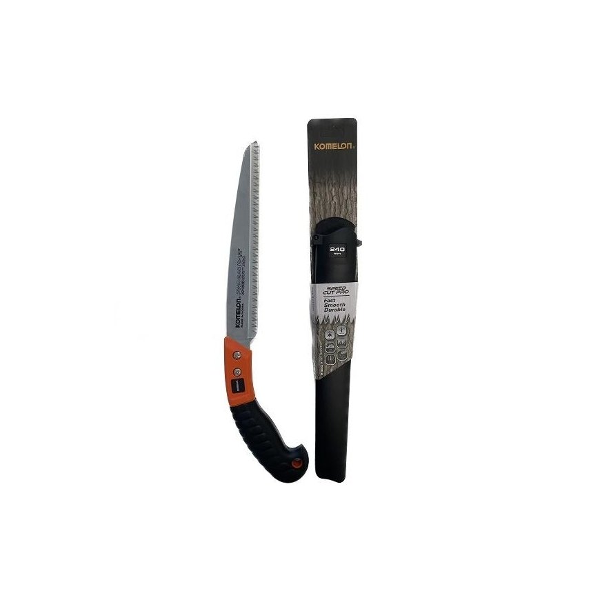 hand saw for branches 240 mm, SPEED CUT PRO, Komelon [PWC-240] with case – 3