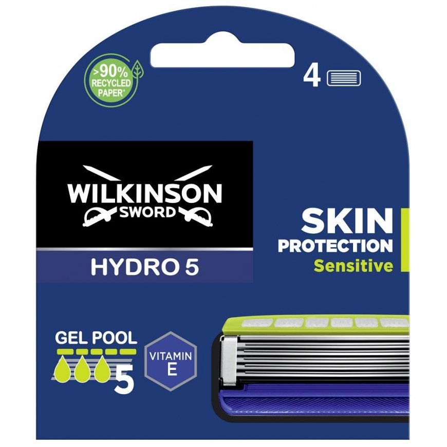 Wilkinson Hydro 5 Skin Protection Sensitive Replacement razor blades for men 4 pcs – 2