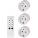 Tarmo Remote-controlled sockets, for indoor use, 3 pcs Tarmo Remote-controlled sockets, for indoor use, 3 pcs