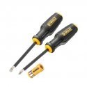 set of 2 pcs.. FULLFIT screwdrivers with DeWalt magnetizer [DWHT62057-0]
