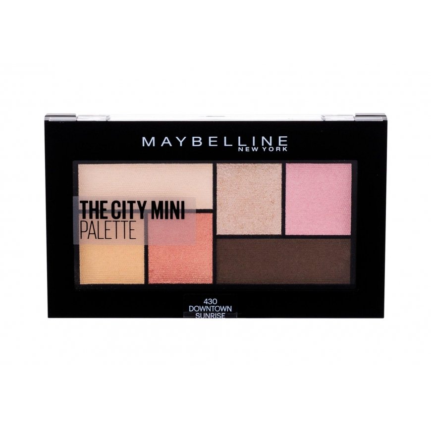 Maybelline The City Mini Akių šešėliai Moterims 6 g