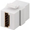 Adapter AV PremiumCord HDMI - HDMI white Adapter AV PremiumCord HDMI - HDMI white