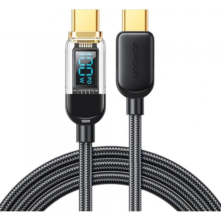 USB-C cable 100 W 1.2 m Joyroom S-CC100A4 (black) – 2