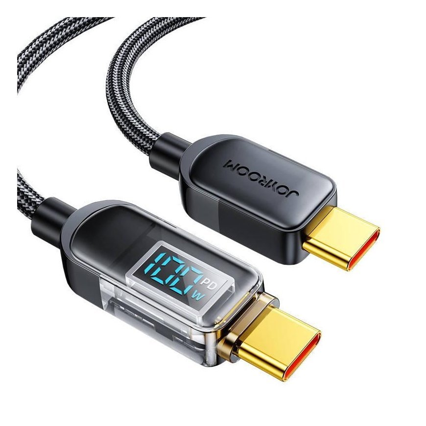 USB-C laidas 100 W 1.2 m Joyroom S-CC100A4 (juodas) – 3