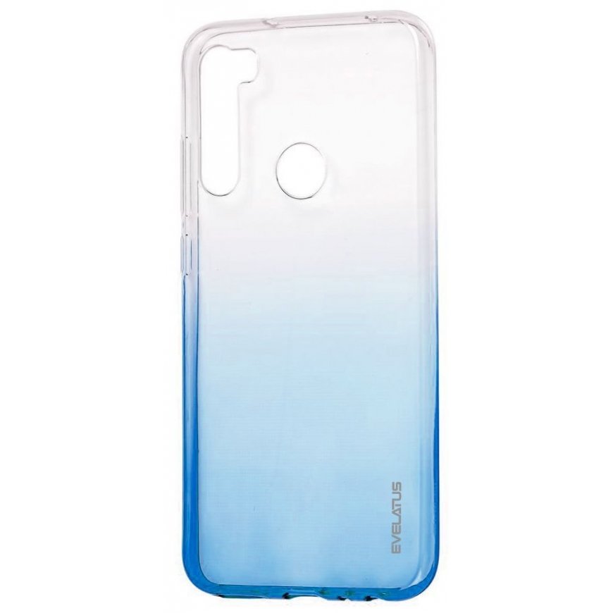 Evelatus Xiaomi Xiaomi Redmi Note 8 / Redmi Note 8 2021 Gradient TPU Case Blue