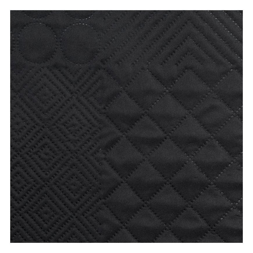 Eurofirany DESIGN 91 BONI / 5 Bedspread with quilt motif printed by hot pressing technique, 170X210 cm, color: black – 4