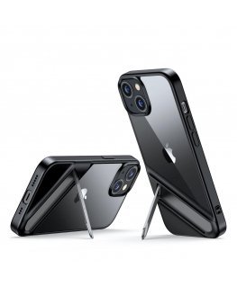 Ugreen LP634 Kickstand apsauginis dėklas kietas dangtelis su gelio rėmeliu ir įmontuotu stovu, skirtu iPhone 14 Plus (90925)