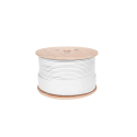 Cabletech F690BV.A coaxial cable, white, reel 305m Cabletech F690BV.A coaxial cable, white, reel 305m