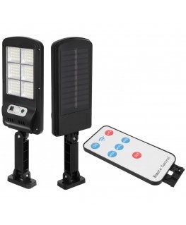 Saska Garden Solar lamp with twilight motion sensor and 120 LED remote control