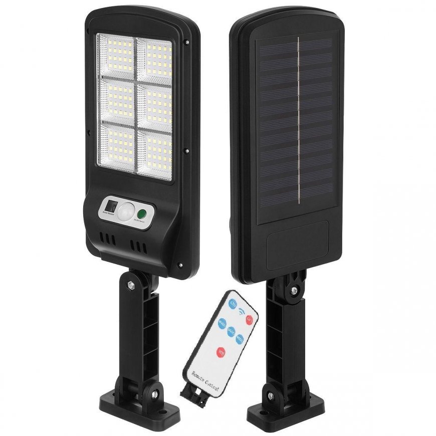 Saska Garden Saulės lempa su prieblandos judesio jutikliu ir 120 LED nuotolinio valdymo pulteliu – 5