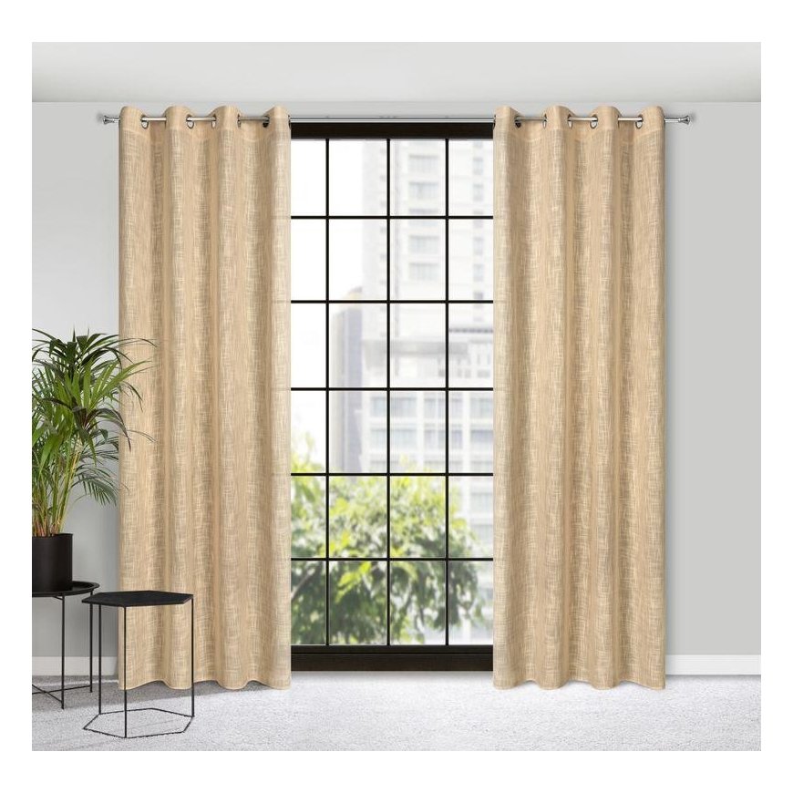 Eurofirany ZAS / LIREN / BEIGE 140X250 TRANS – 3