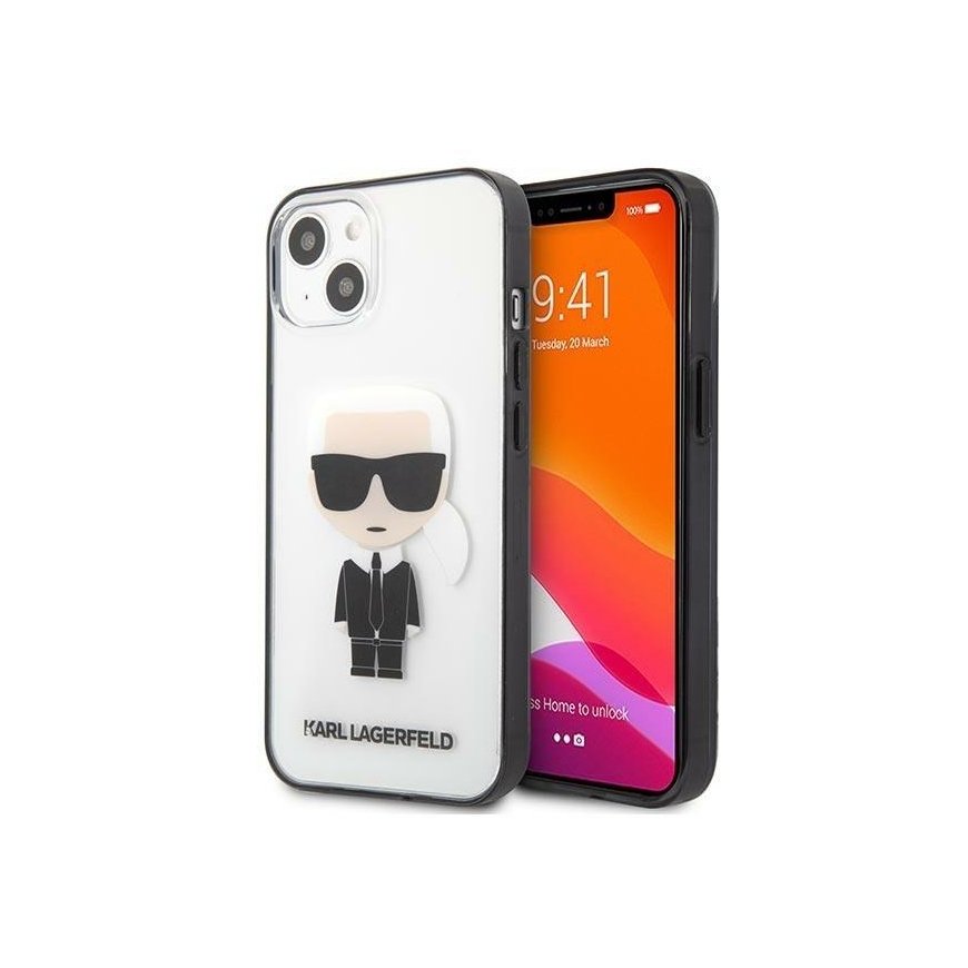 Karl Lagerfeld KLHCP13SHIKCK iPhone 13 mini 5.4" transparent Ikonik Karl