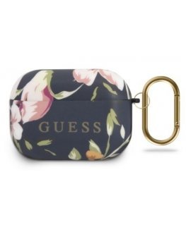 Guess GUACAPTPUBKFLO3 Silicone Headset Holder Bag For Airpods Pro Floral N.3