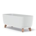 Prosperplast div class"int_ce_html"GRACIA CASE flower pot - white/div Prosperplast div class"int_ce_html"GRACIA CASE flower pot - white/div