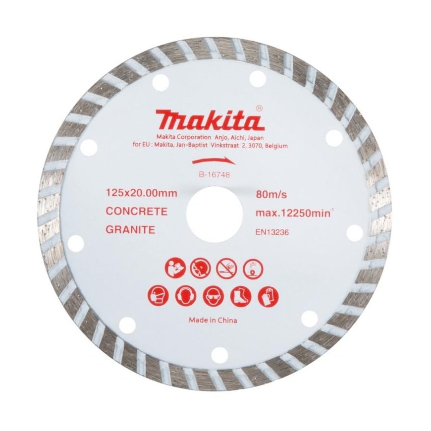 Makita B-16748 Diamond disc 125X20 MM