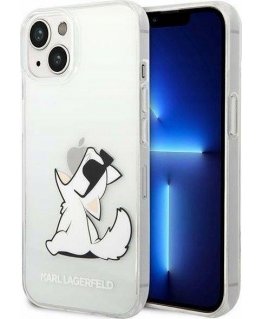Karl Lagerfeld Karl Lagerfeld KLHCP14MCFNRC iPhone 14 Plus 6.7" Hard Case Clear / Clear Choupette Fun