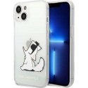 Karl Lagerfeld Karlas Lagerfeldas KLHCP14MCFNRC iPhone 14 Plus 6,7 colio kietas dėklas skaidrus / skaidrus Choupette Fun Karl Lagerfeld Karlas Lagerfeldas KLHCP14MCFNRC iPhone 14 Plus 6,7 colio kietas dėklas skaidrus / skaidrus Choupette Fun