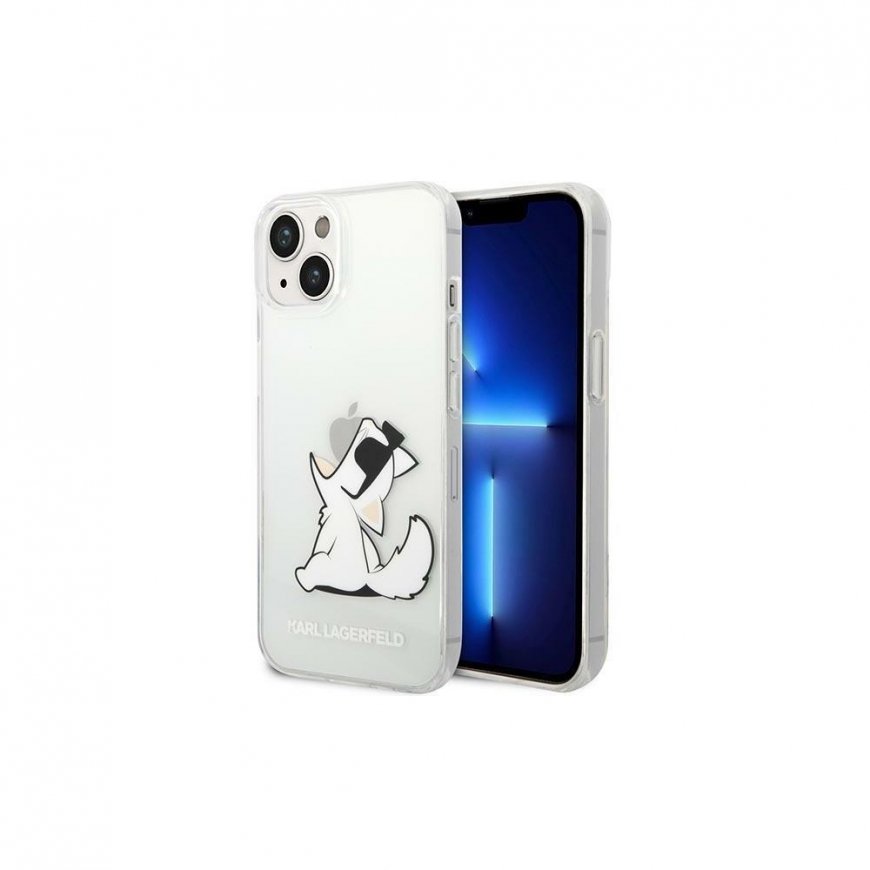 Karl Lagerfeld Karl Lagerfeld KLHCP14MCFNRC iPhone 14 Plus 6.7" Hard Case Clear / Clear Choupette Fun – 3