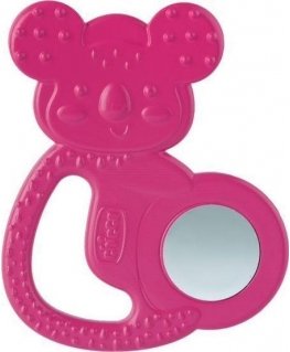 Chicco 143467 KOALA DANTYS NERŪDIJANČIO PLIENO 4M + MERGAITĖ