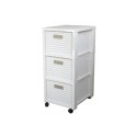 Rotho Country 3-drawer bookcase in white Rotho Country 3-drawer bookcase in white