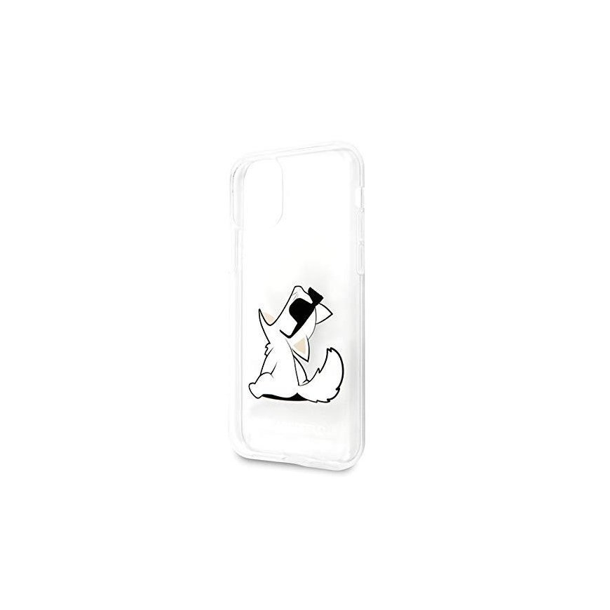 Karl Lagerfeld dėklas skirtas iPhone 11 KLHCN61CFNRC transparent hard dėklas Choupette Fun – 4