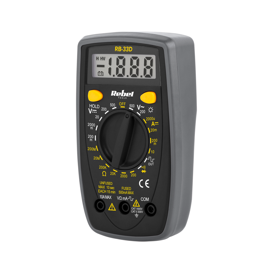 Rebel Electro Universal multimeter REBEL RB-33D