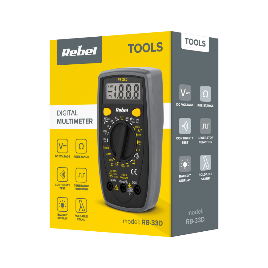 Universal multimeter REBEL RB-33D – 5