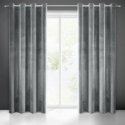 Soft and shiny velvet night curtain Eurofirany SAMANTA 140X250 cm, loops/rings, color: graphite Soft and shiny velvet night curtain Eurofirany SAMANTA 140X250 cm, loops/rings, color: graphite