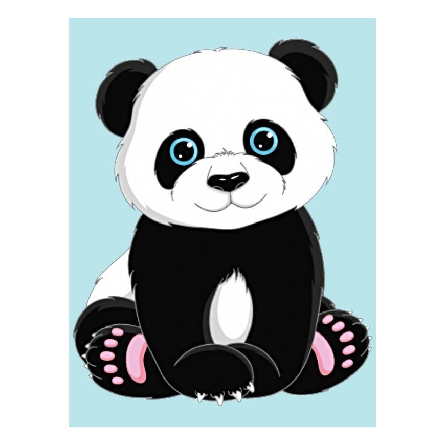 Beldizart Panda 15*20 cm WD303
