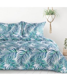 Bedding set Eurofirany D91/POS/PALMS/02 160X200 70X80/X2