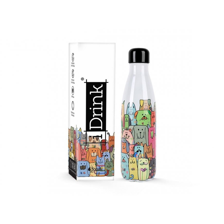 Thermal drink Itotal Stay Pawsitive, 500ml