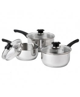 Russell Hobbs RH00542EU7 Easy Strain Pan Set 3pcs