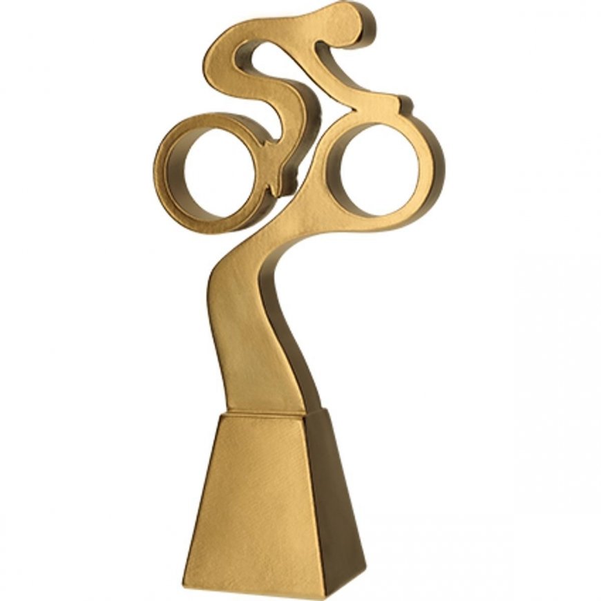 Detail Die-cast figure - Golden bicycle line